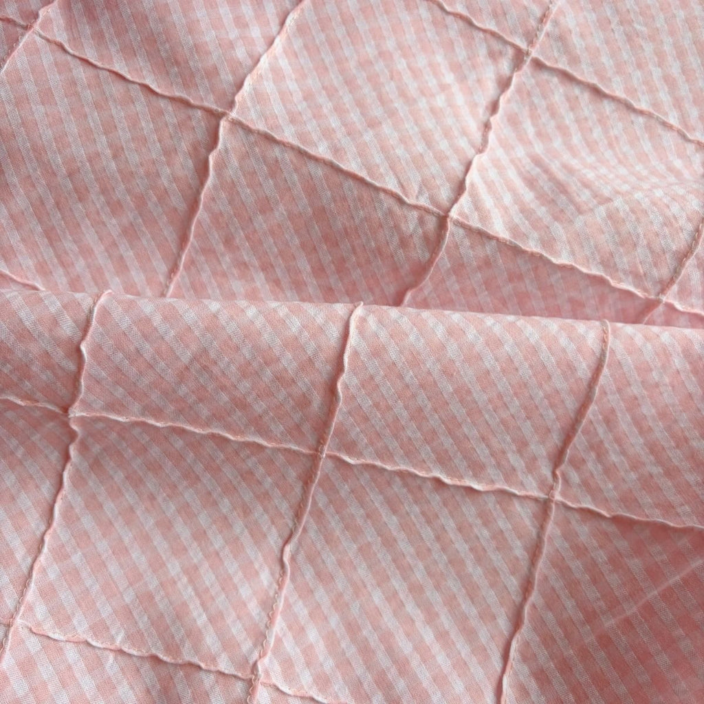 Trellis Gingham / Petal - Harmony