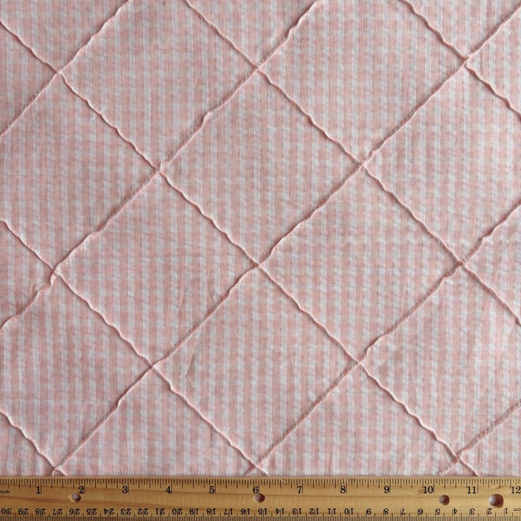 Trellis Gingham / Petal - Harmony