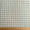 Tic Tac Toe Cotton Twill / Turquoise - Harmony