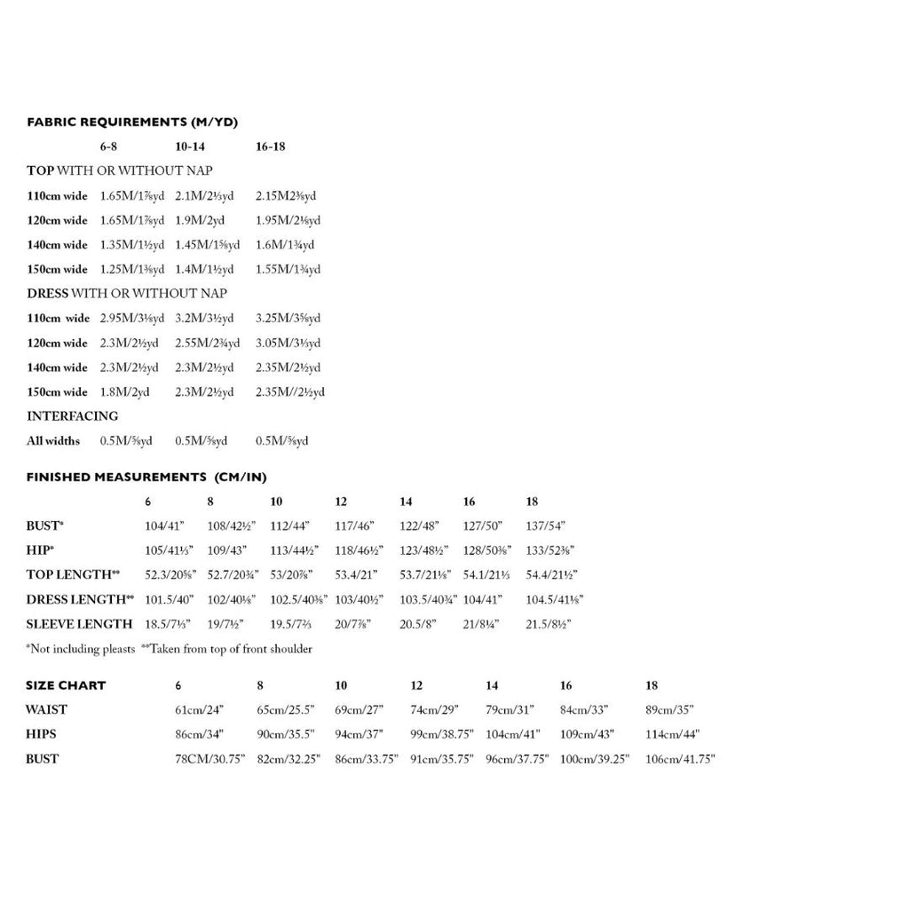 Merchant & Mills Patterns / Mary White - Harmony