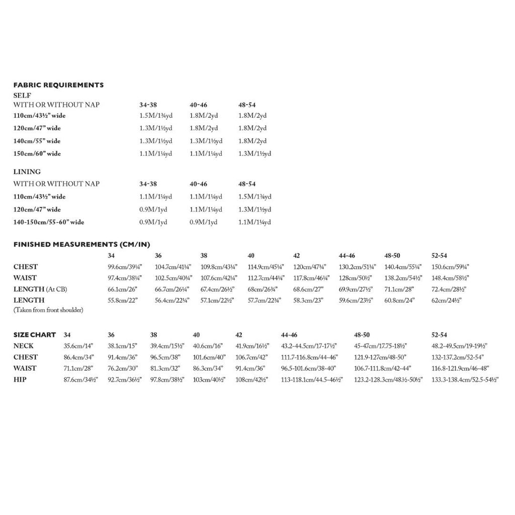 Merchant & Mills Patterns / Billy - Harmony