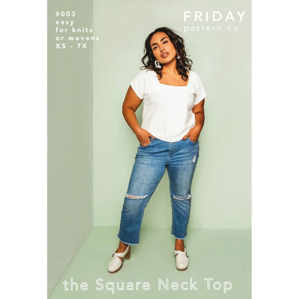 Friday Pattern Company / Square Neck Top - Harmony