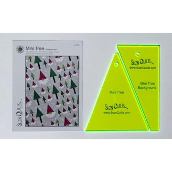 Suzn Quilts Mini Tree Template Set - Harmony