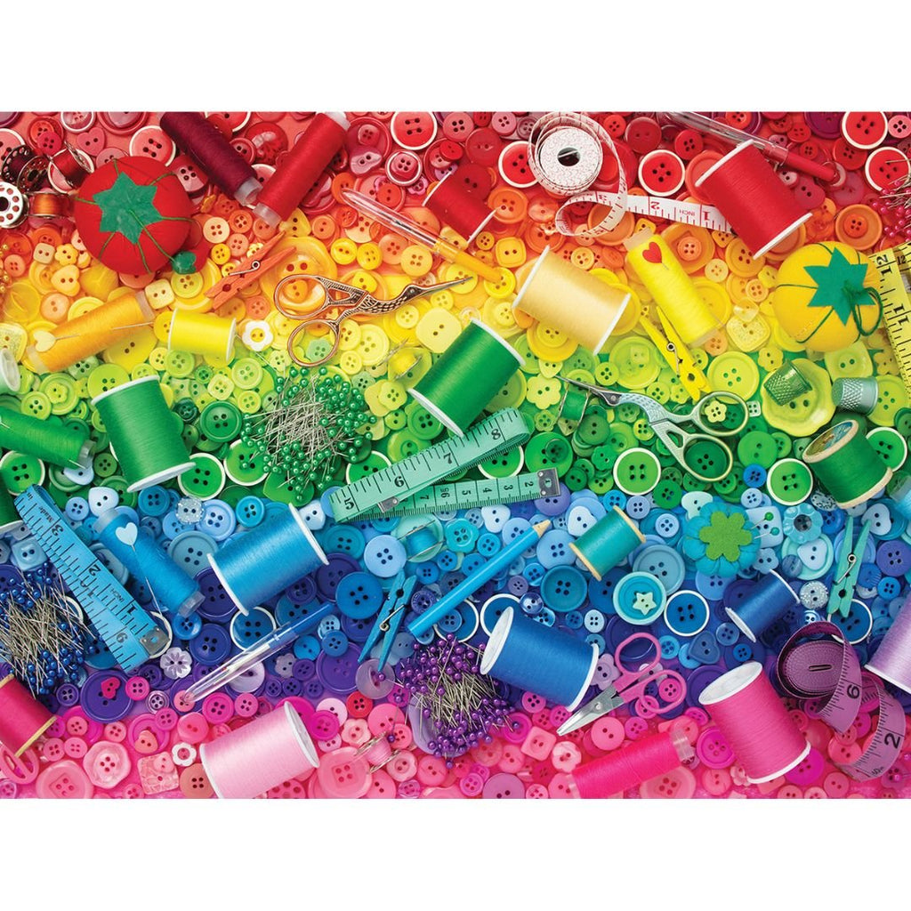 Sewing Rainbow 500pc Puzzle - Harmony