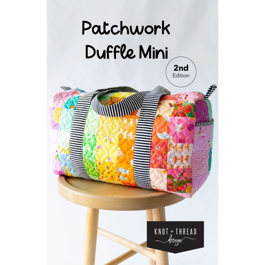 Knot + Thread Design / Patchwork Duffle Mini - Harmony