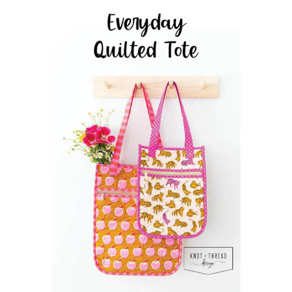 Knot + Thread Design / Everyday Quilted Tote - Harmony