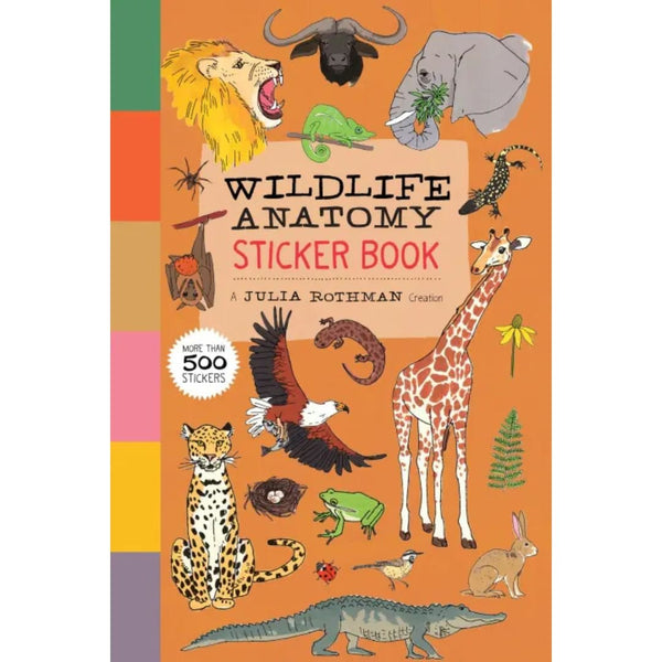 Wildlife Anatomy Sticker Book - Harmony