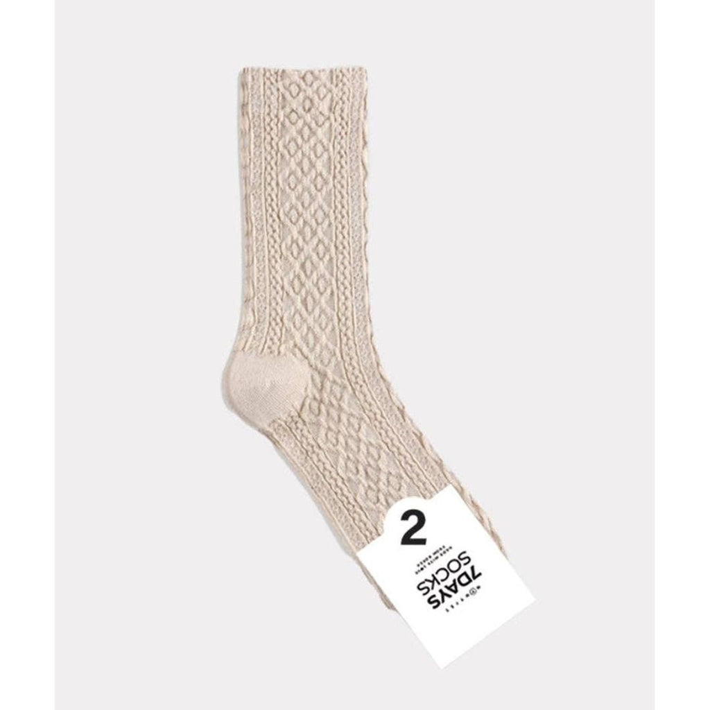 Waffle Twist Socks - Harmony