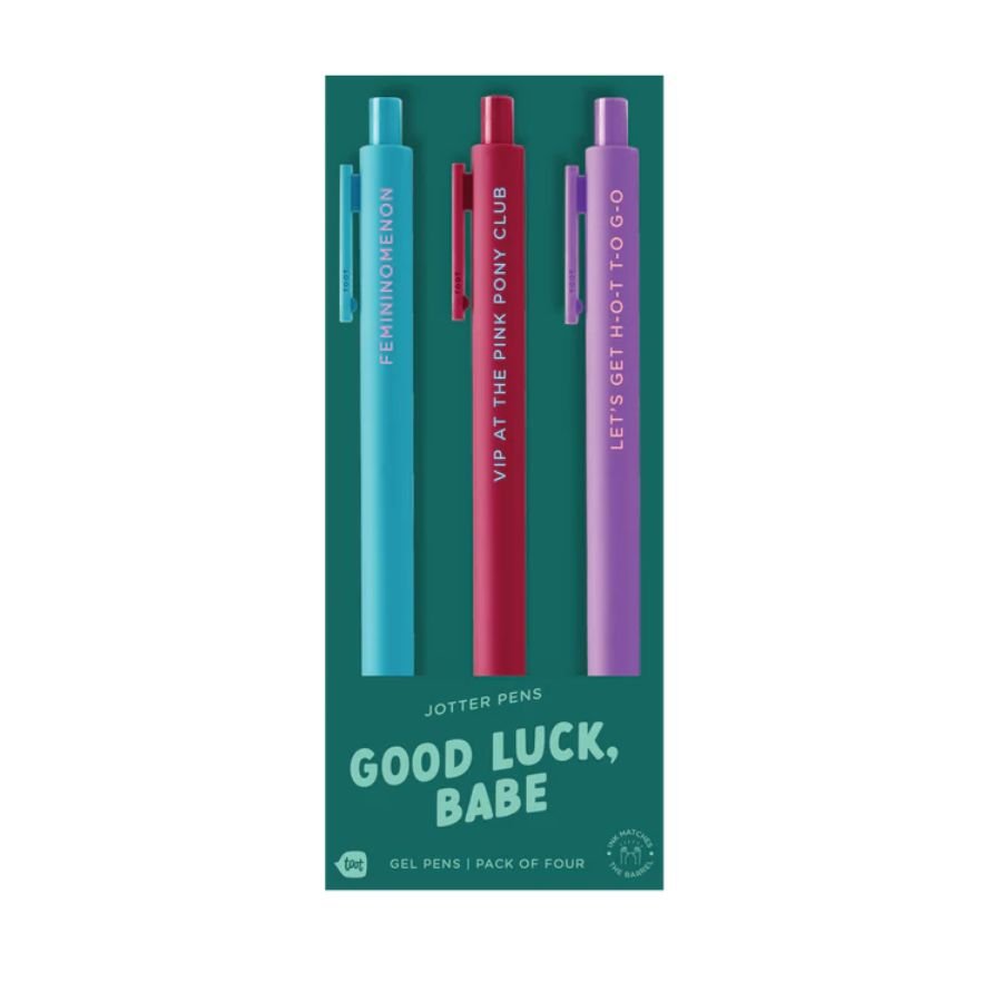 Good Luck, Babe Jotters 3 - pack - Harmony
