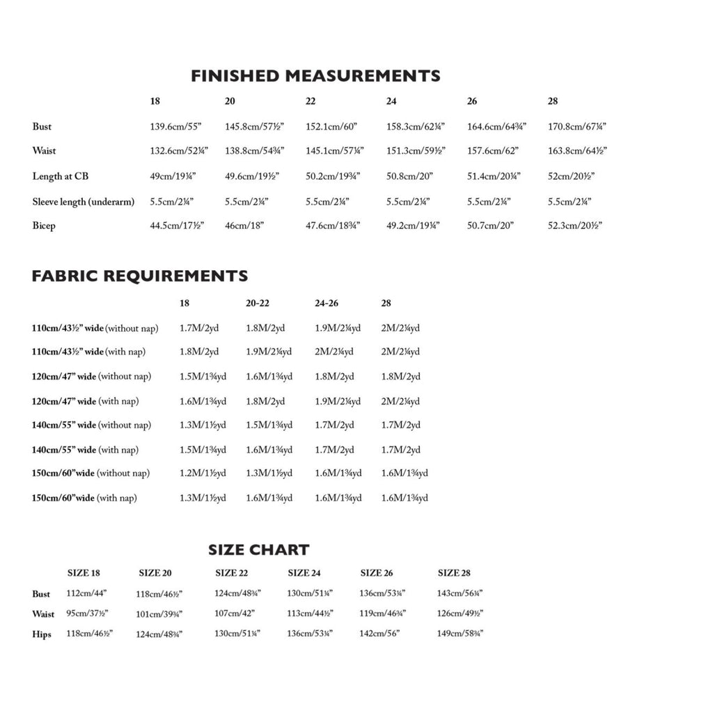 Merchant & Mills Patterns / Celeste - Harmony