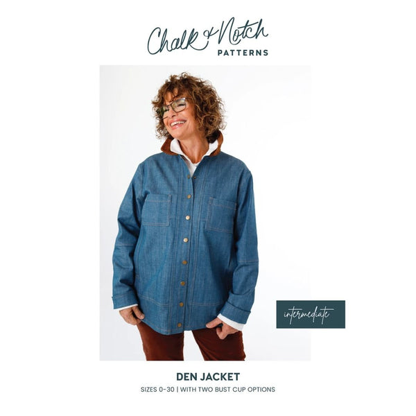 Chalk and Notch Patterns / Den Jacket - Harmony