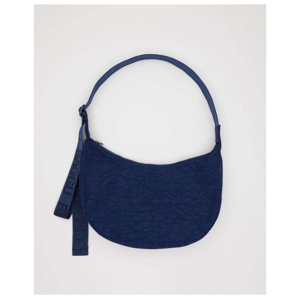 Medium Nylon Crescent Bag / Navy - Harmony