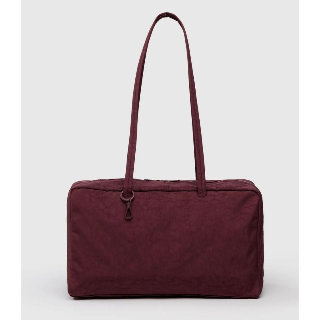 Medium Nylon Bowler Bag / Mahogany - Harmony