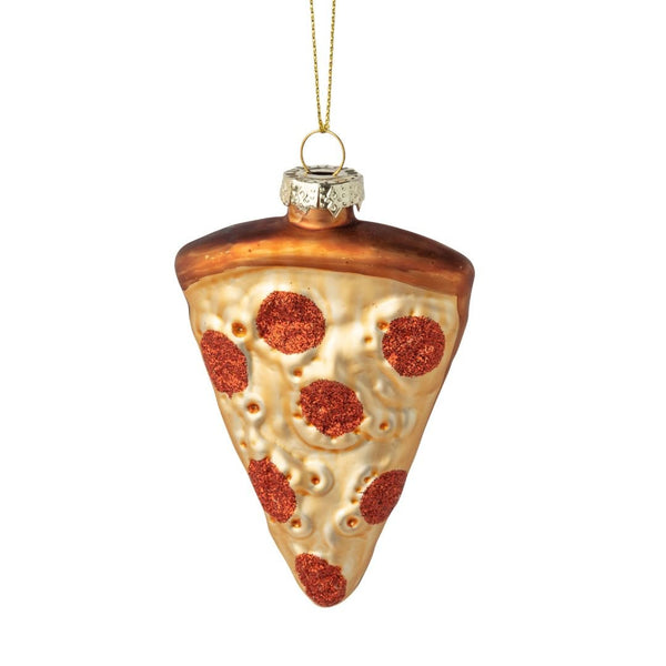 Glass Pizza Ornament - Harmony