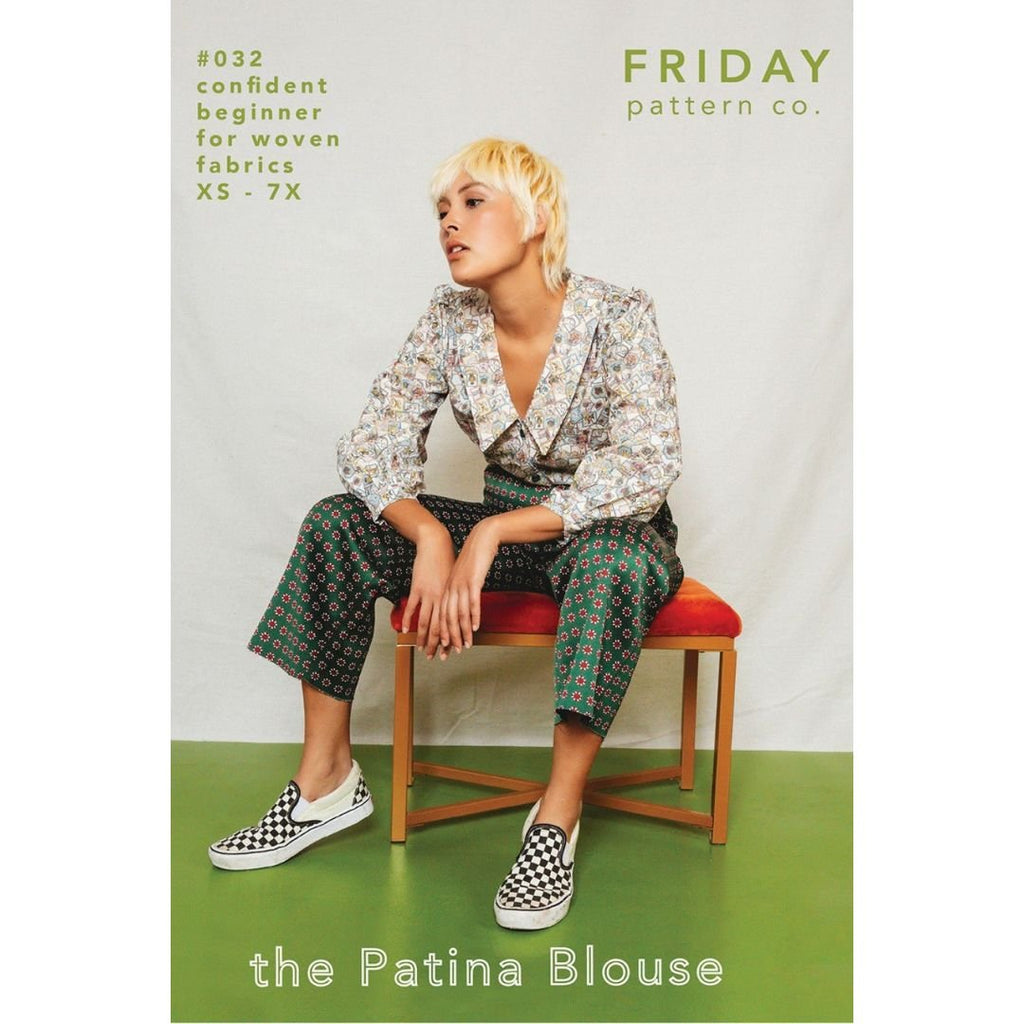 Friday Pattern Company / Patina Blouse - Harmony