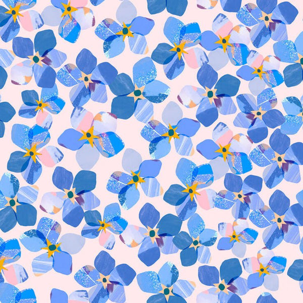 Flower Market / Hydrangea / Blue - Harmony
