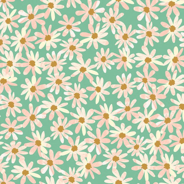 Flower Market / Daisy Chain / Mint - Harmony