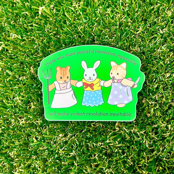 Violent Revolution Critter Sticker - Harmony