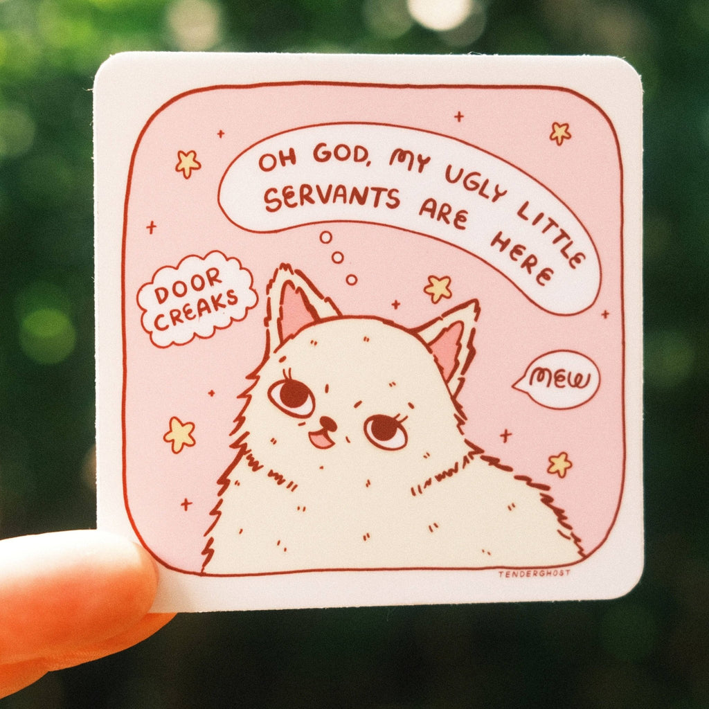 Mean Kitty Sticker - Harmony
