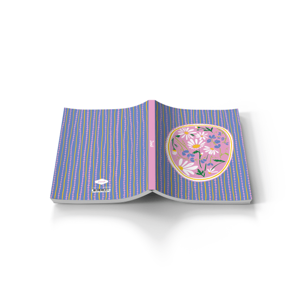 Classic Layflat Notebook / Daisy Cameo - Harmony