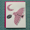Love Bird - letterpress card - Harmony