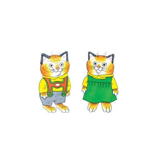 Huckle & Sally Cat RS Tattoo Pair - Harmony