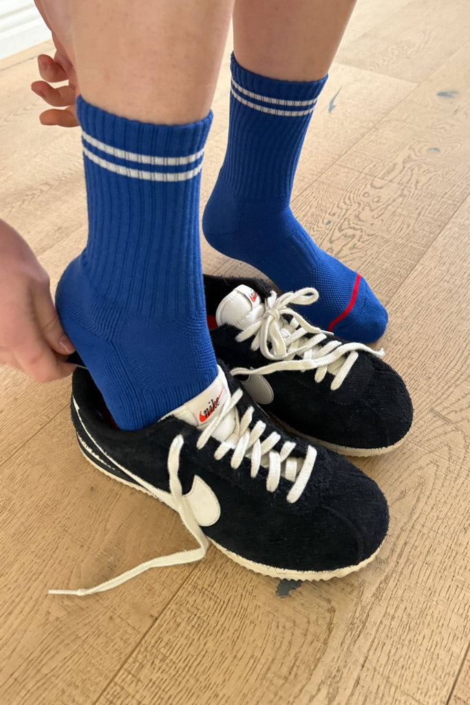 Boyfriend Socks / Cobalt - Harmony