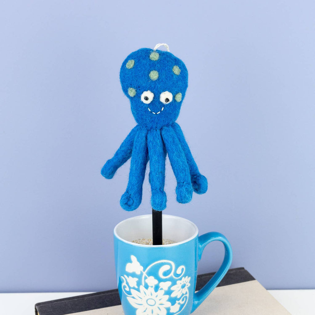 Wild Woolie Octopus Ornament - Harmony