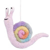 Pastel Rainbow Snail Ornament - Harmony