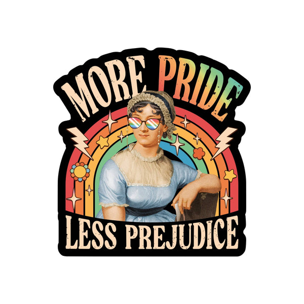 More Pride Less Prejudice Sticker - Harmony