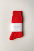 Modal Eyelet Socks / Poppy Red - Harmony