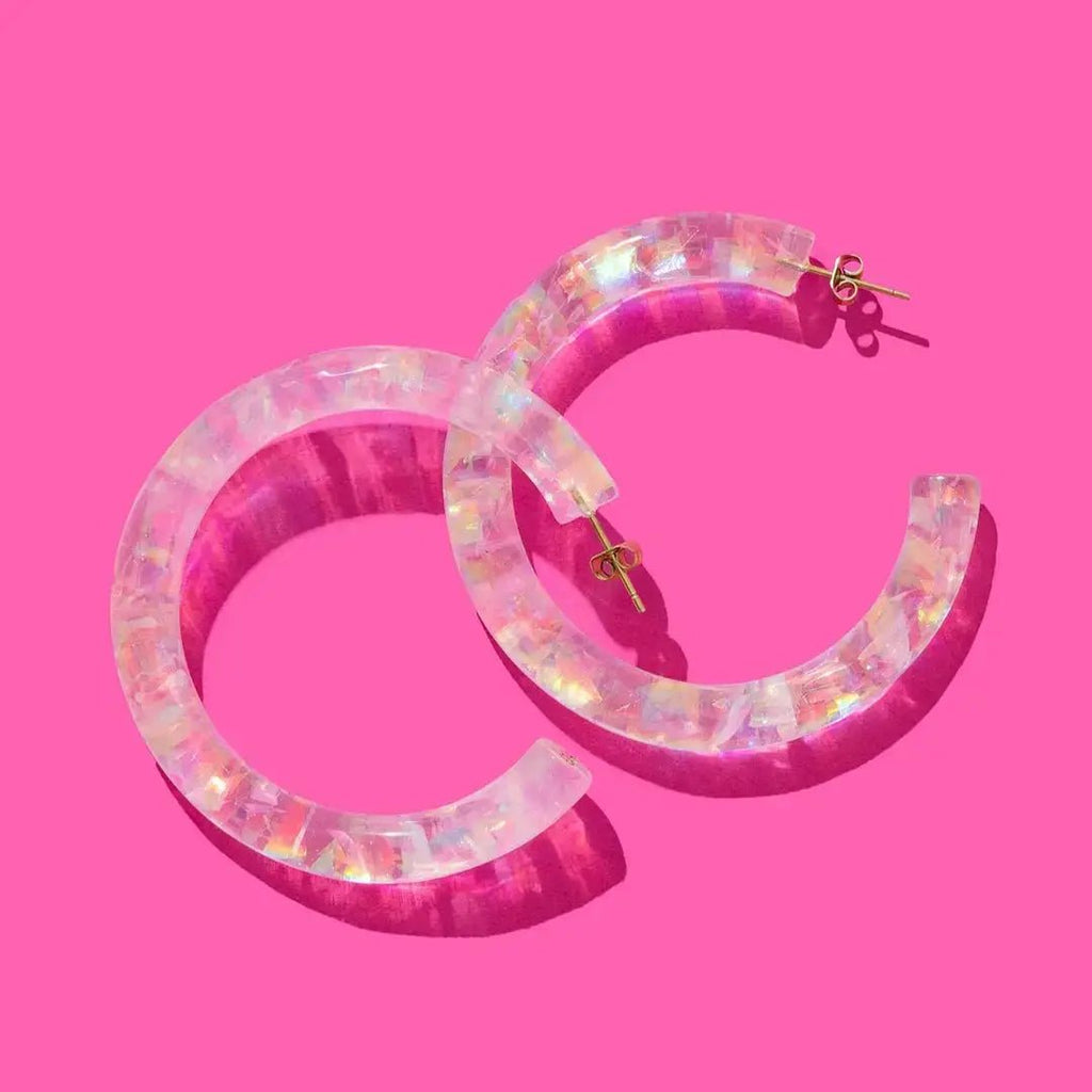 Confetti Hoop Earrings - Harmony