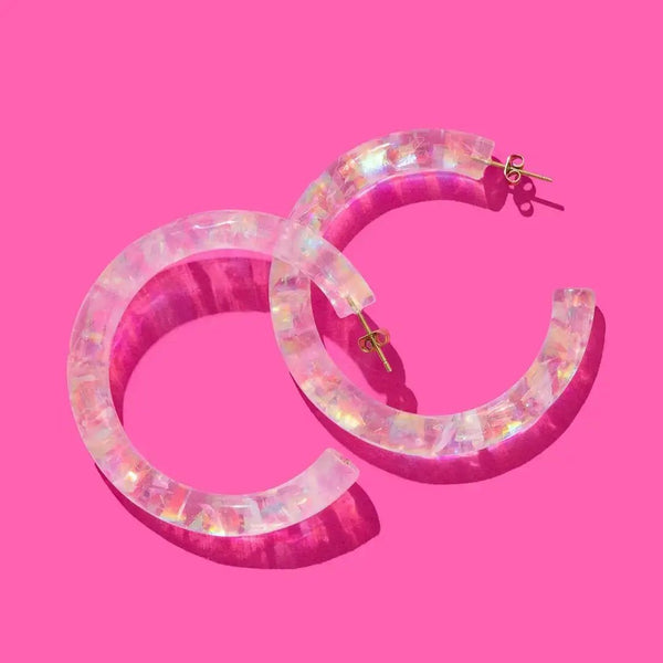 Confetti Hoop Earrings - Harmony