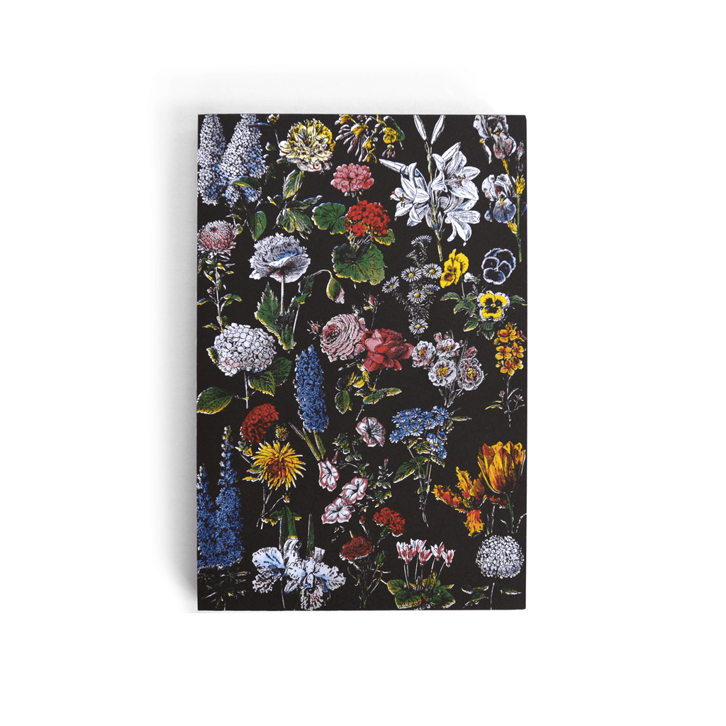 Vintage Botanical Flower Garden Exposed Binding Notebook - Harmony
