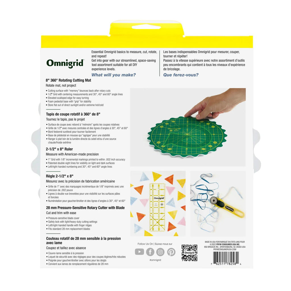 8" 360 Rotating Mat Set - Harmony