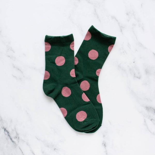 Abstract Polka Dot Socks - Harmony