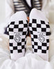 Women's Crew Crush Mini Checkerboard Socks - Harmony