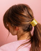 Hair Cuff Ponytail Holder / Gold Confetti - Harmony