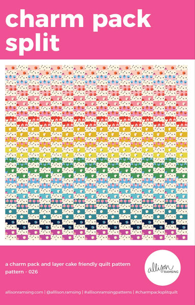 Charm Pack Split Quilt Pattern - Harmony