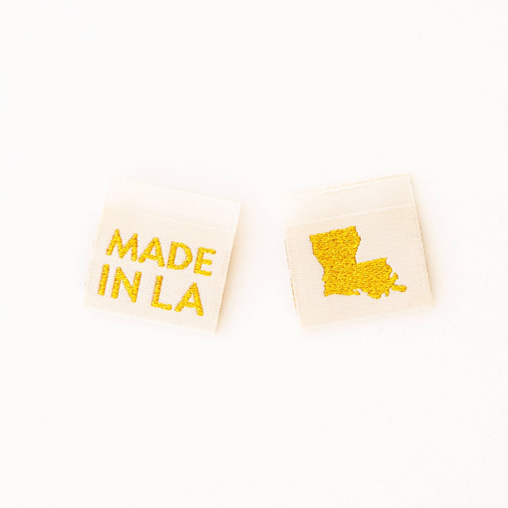 Made in Utah Gold Woven Labels - Harmony