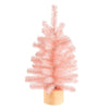 12" Blush Pink Artificial Canadian Pine Tree - Harmony