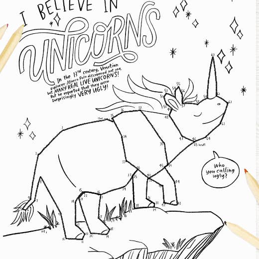 Creatures of Myth & Magic Coloring & Activity Book - Harmony