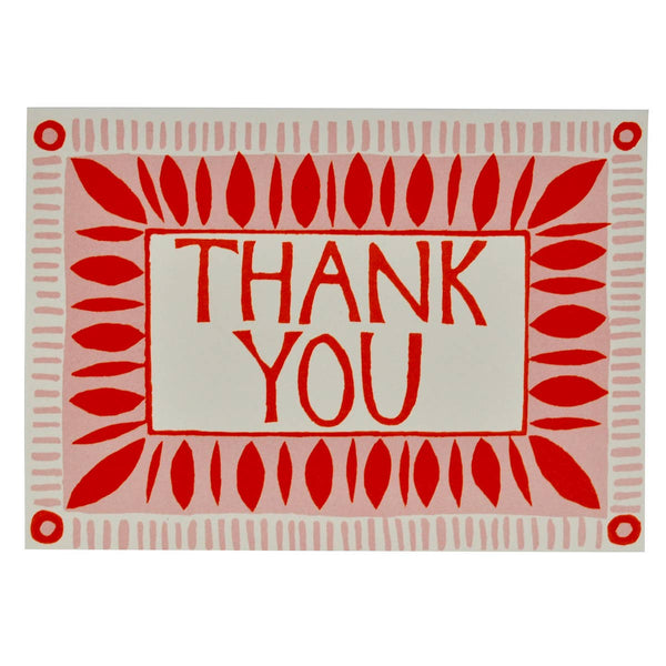 Neon Thank You Card - Harmony