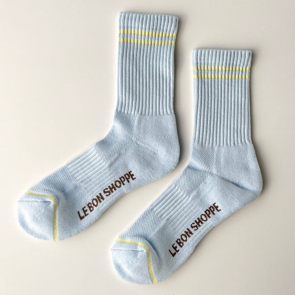 Boyfriend Socks / Pastel Sky - Harmony