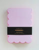 Scalloped Shaped Notepad - Harmony