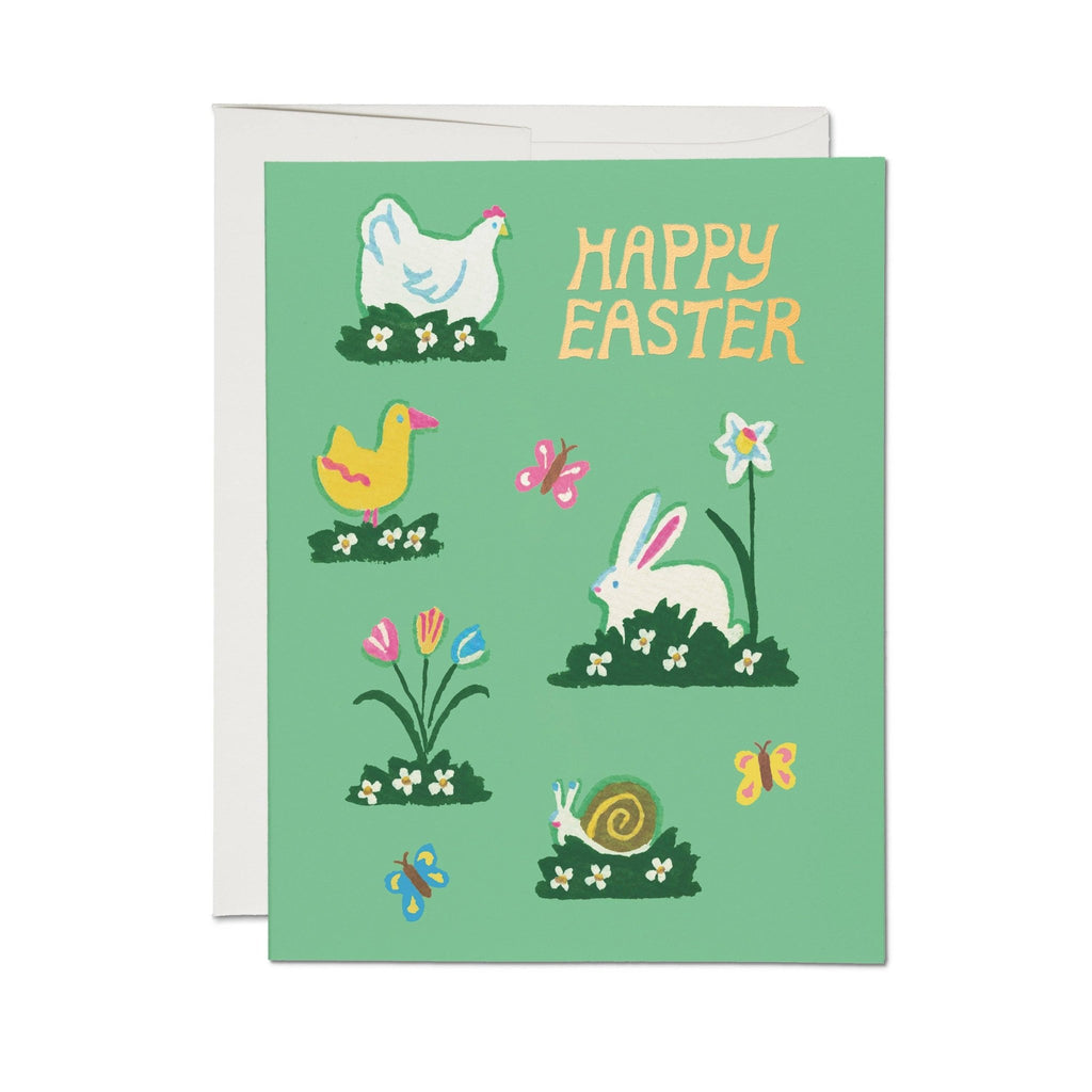 Springtime Meadow greeting card - Harmony