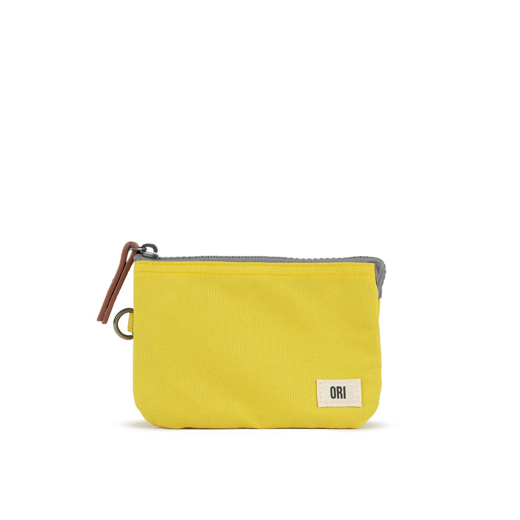 Carnaby Small Recycled Canvas Wallet / Custard - Harmony