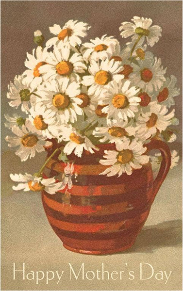 Mother's Day Postcards / Bouquet of Daisies in Earthenware Pitcher - Harmony