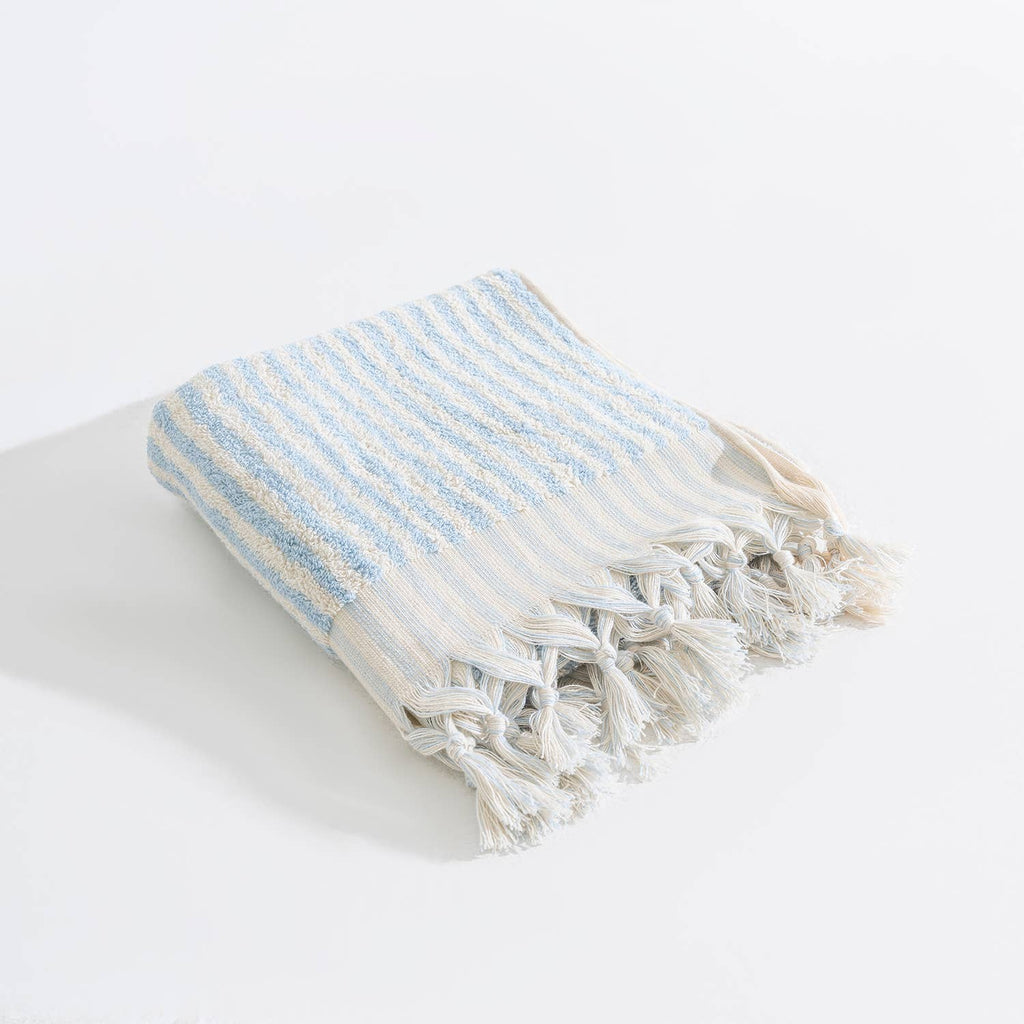 Pompom Bubble Handloomed Turkish Hand Towels - Harmony