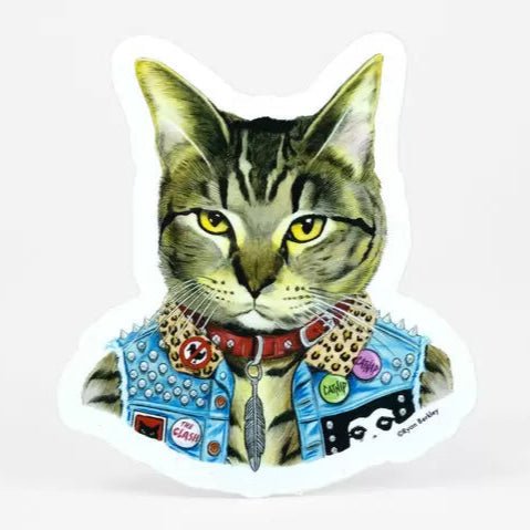 Punk Cat Sticker - Harmony